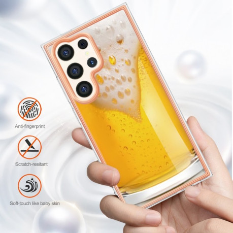 Протиударний чохол Electroplating IMD для Samsung Galaxy S24 Ultra 5G - Beer