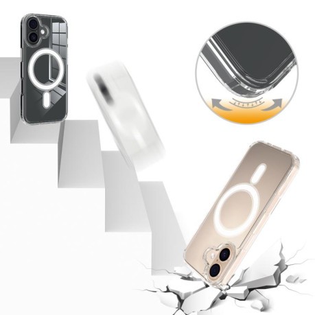Чохол Clear Case із MagSafe гібрид на iPhone 17 - прозорий