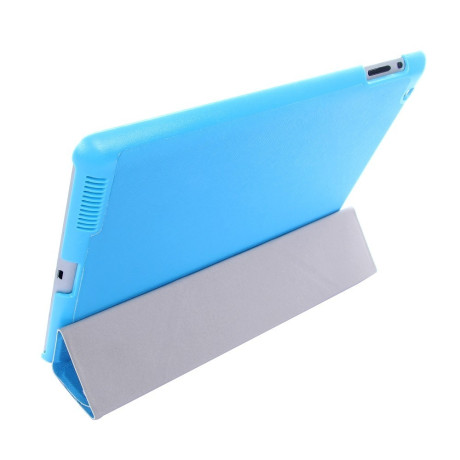 Чохол Cross Pattern Foldable Transformer синій для iPad 2 / 3 / 4