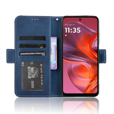 Чохол-книжка Skin Feel Calf Motorola Moto G05 4G / E15 4G - синій