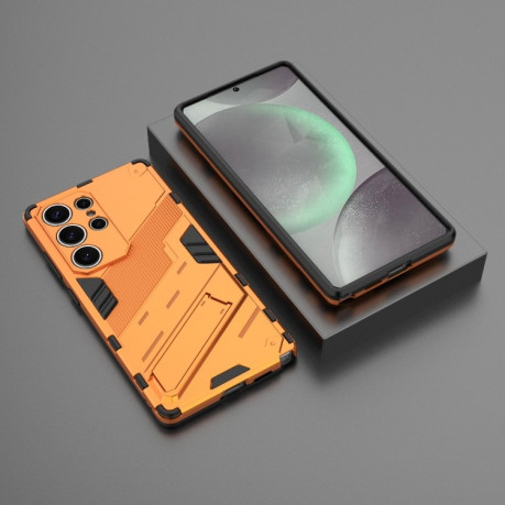 Протиударний чохол Punk Armor для Samsung Galaxy S25 Ultra 5G - помаранчевий