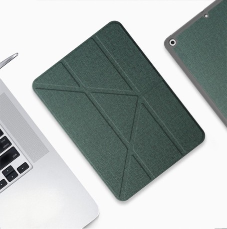 Чехол-книжка Mutural Multi-fold Smart для iPad 10.9 2022 - зеленый
