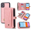 Чехол-кошелек POLA Multi-function для iPhone 11 - розовый