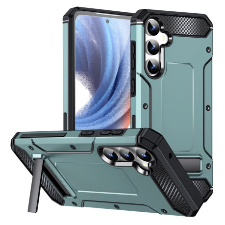 Протиударний чохол Matte Holder Samsung Galaxy S23 FE 5G - зелений