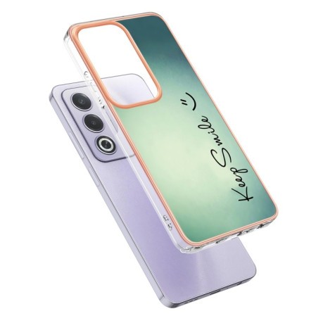 Протиударний чохол Electroplating IMD для OPPO A80 5G/A3 Pro Global - Smile