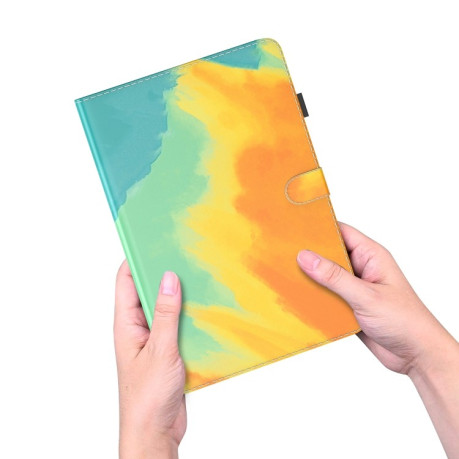 Чехол-книжка Watercolor Pattern для Xiaomi Redmi Pad SE - Leaves