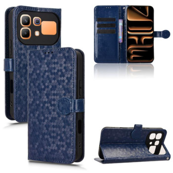 Чехол-книжка Honeycomb Dot на Infinix Note 60 5G / 60 Pro 5G — синий