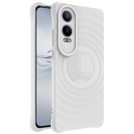 Ударозащитный чехол IMAK UC-6 Series Manbo Frosting Soft на OnePlus Nord CE4 Lite - белый