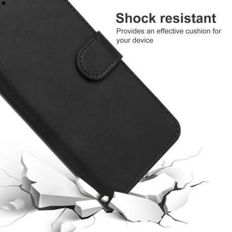 Чехол-книжка EsCase Leather для Xiaomi Redmi Note 11 4G Global/11S  - черный