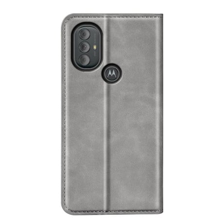 Чехол-книжка Retro-skin Business Magnetic на Samsung Galaxy A03/A04E - серый