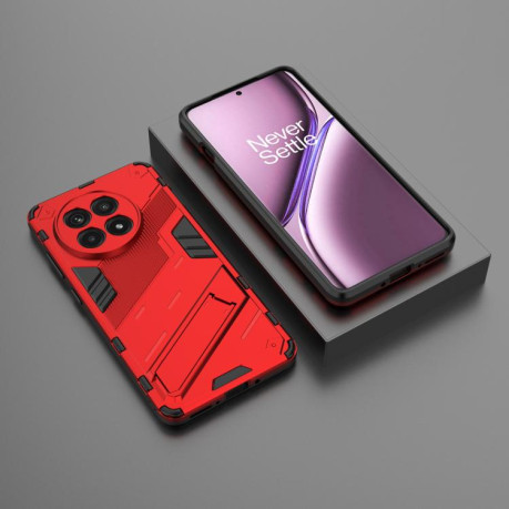 Противоударный чехол Punk Armor для OnePlus 13R/Ace 5/Ace 5 Pro - красный