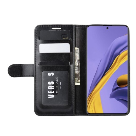 Чохол-книжка Texture Single на Samsung Galaxy A51-чорний