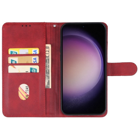 Чохол-книжка EsCase Leather для Samsung Galaxy S23 FE 5G - червоний