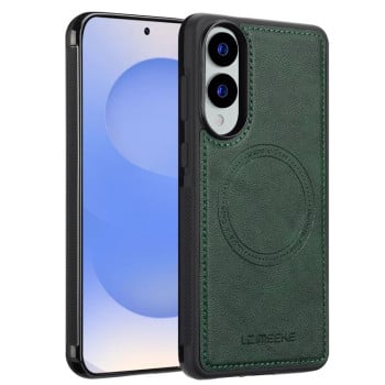 Чехол LC.IMEEKE Magsafe на Samsung Galaxy S25 Edge 5G - зеленый