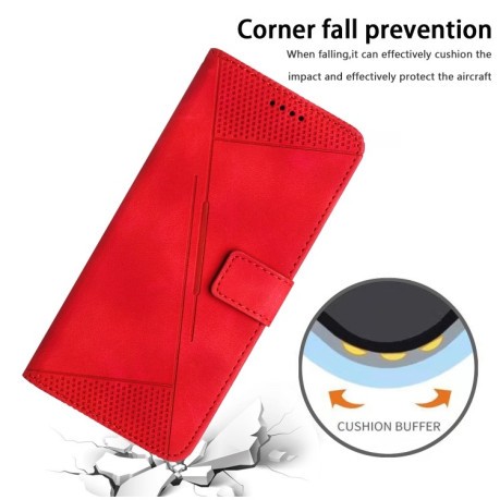 Чехол-книжка Dream Triangle Leather на Infinix Hot 50 4G - красный