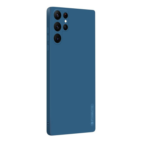 Противоударный чехол PINWUYO Sense Series для Samsung Galaxy S23 Ultra 5G - синий