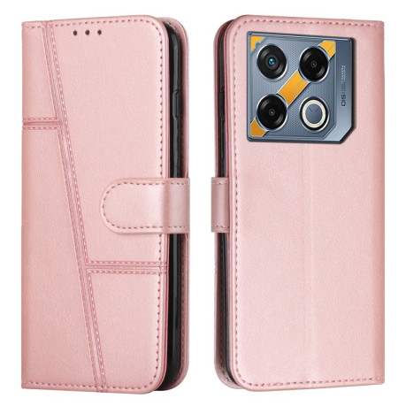 Чехол-книжка Stitching Calf Texture для Infinix GT 20 Pro - розовый