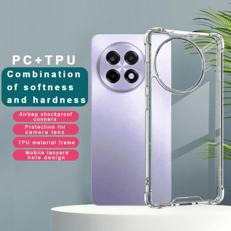 Противоударный чехол IMAK Space Shield PC + TPU Airbag для OnePlus 13R/Ace 5/Ace 5 Pro - прозрачный