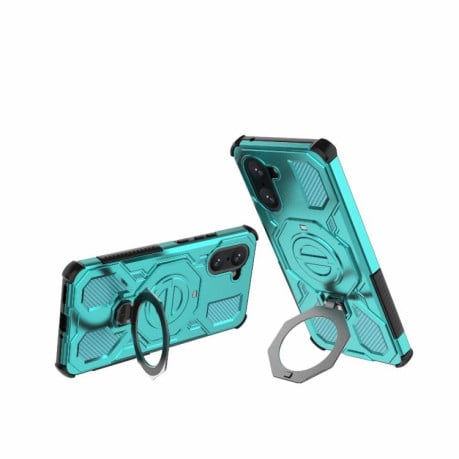 Противоударный чехол J-20 Solid Color MagSafe Magnetic на OnePlus Ace 5 Racing 5G / Nord CE5 - синий