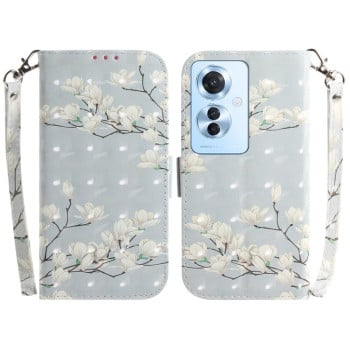 Чохол-книжка 3D Colored Horizontal для OPPO Reno11 F Global - Magnolia