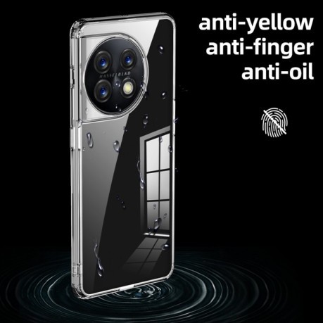 Противоударный чехол Armor Clear для OnePlus 11 5G - черный