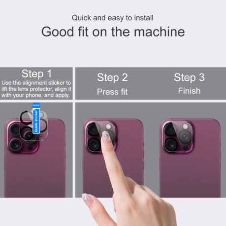 Захисне скло на камеру imak High Definition для iPhone Air