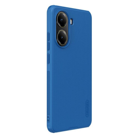 Противоударный чехол NILLKIN Super Frosted для Xiaomi Poco X7 Pro - синий