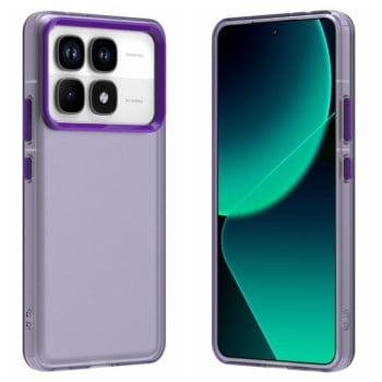 Чохол Candy Series гібрид з посиленими бортиками на Xiaomi 14T Pro - фіолетовий