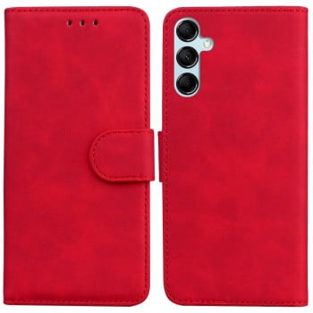 Чохол-книжка Skin Feel Pure Color для Samsung Galaxy M14 5G - червоний