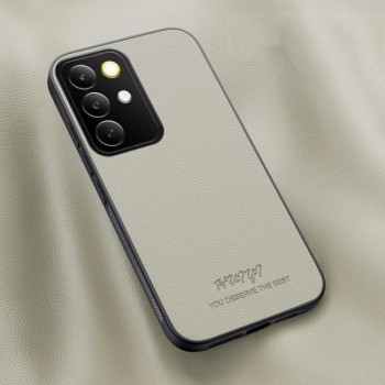 Чохол HUIYI Leather Magnetic на Realme C85 Pro — білий