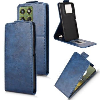 Чехол Magnetic Vertical Flip Leather на Motorola Edge 70 5G — синий