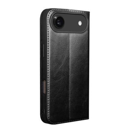 Чехол-книжка QIALINO Classic с натуральной кожи для iPhone Air - черный