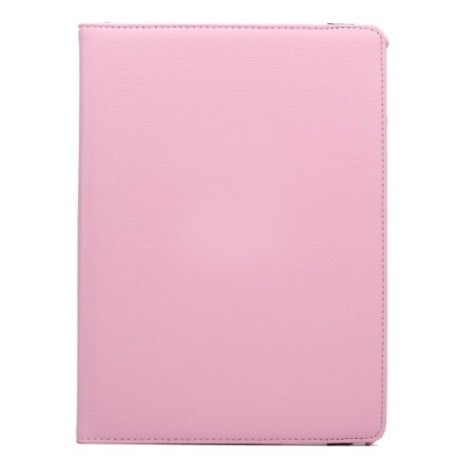 Чехол 360 Degree Litchi Texture Flip розовый для iPad Air 2