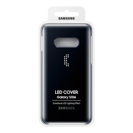Оригинальный чехол Samsung LED Cover для Samsung Galaxy S10e black (EF-KG970CBEGRU)