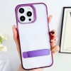 Чехол Linear Shape Holder для iPhone 15 Pro - фиолетовый