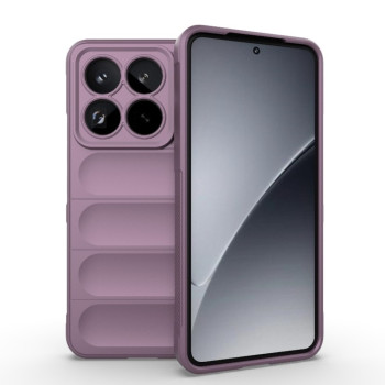 Силиконовый чехол Magic Flannel для Xiaomi 15 Pro - фиолетовый