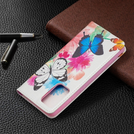 Чохол-книжка Colored Drawing Series Samsung Galaxy A72 - Two Butterflies