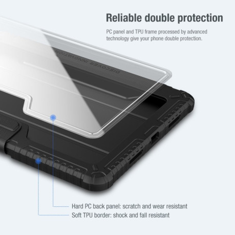 Протиударний чохол-книжка NILLKIN Bumper Pro на Xiaomi Pad 6 / Pad 6 Pro - синій