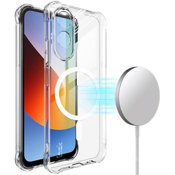 Силиконовый чехол imak Airbag с усиленными углами на Redmi A7 Pro 171mm/Poco C85x 5G — прозрачный