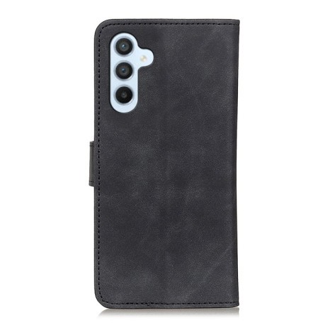 Чохол-книжка KHAZNEH Cowhide Texture для Samsung Galaxy M35 5G - чорний