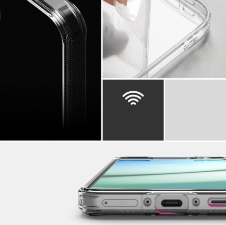 Оригинальный чехол Ringke Fusion Bumper для Samsung Galaxy A36 / A56 5G - Transparent