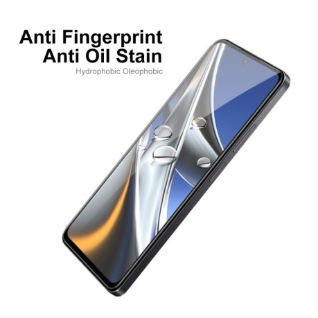 Защитное стекло ENKAY Hat-prince Full Glue 6D для Xiaomi Poco X4 Pro 5G - черное