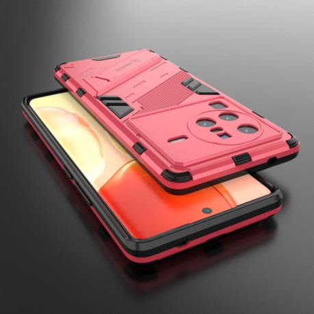 Протиударний чохол Punk Armor для Vivo X80 Pro - світло-червоний