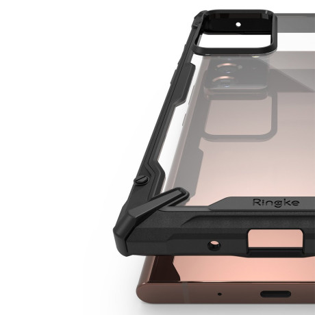 Оригинальный чехол Ringke Fusion X durable на Samsung Galaxy Note 20 Ultra black (FUSG0062)