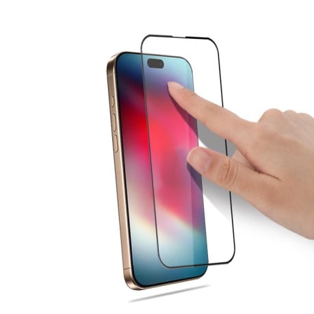 Защитное стекло mocolo 0.33mm 9H 3D Full Glue на iPhone Air - черное
