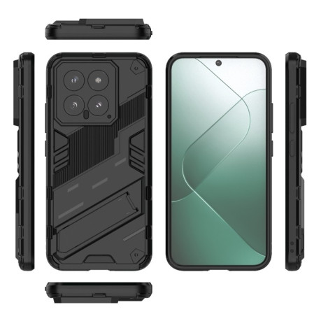 Протиударний чохол Punk Armor для Xiaomi 14 - чорний
