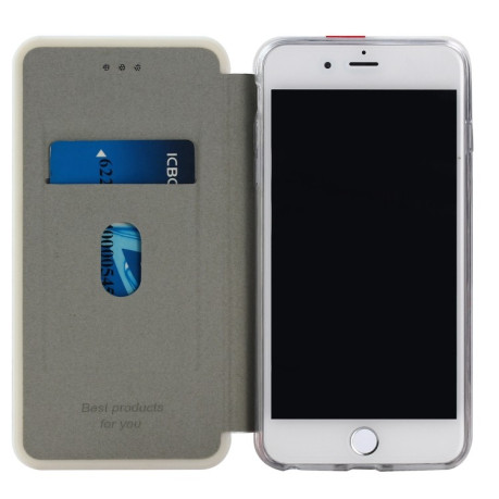 Чехол-книжка Ultra-thin Magnetic на iPhone SE 3/2 2022/2020/7/8 - серый