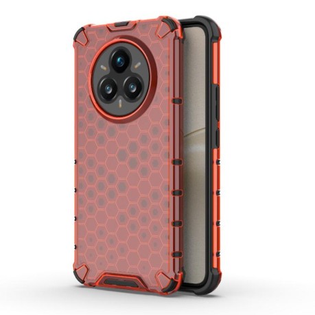 Протиударний чохол Honeycomb на Realme 14 Pro+ 5G - червоний