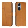 Чехол-книжка Stitching Calf Texture для OPPO A1 5G/A98 5G/A97/F23 5G - желтый