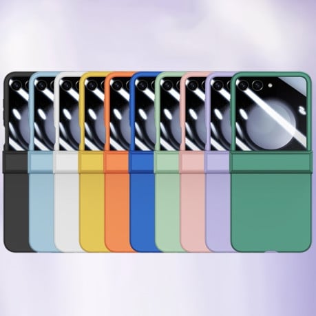 Протиударний чохол Three Parts PC Skin Feel Shockproof для Samsung Galaxy Flip 6 - чорний